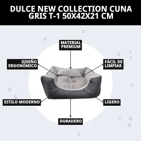 Coussin DULCE NEW COLLECTION T-1 prêt à être expédié avec livraison rapide chez Compa Pattes