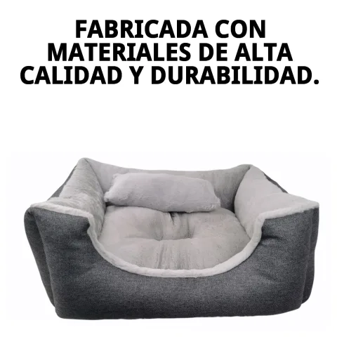 Coussin léger pour animaux avec design moderne gris