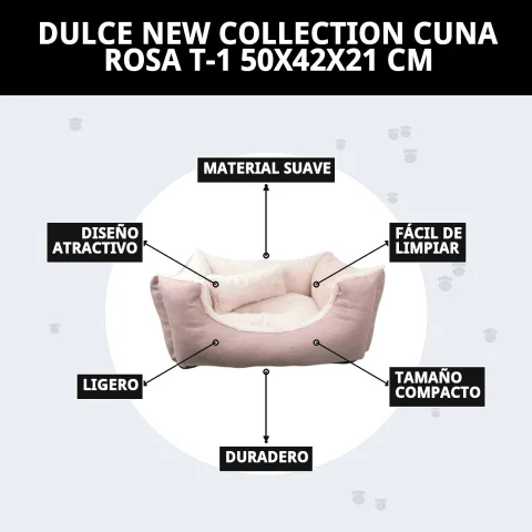 Design moderne et fonctionnel de la corbeille rose pour animaux