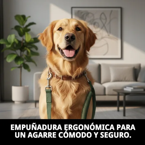 Poignée Omega en nylon résistant pour promenade canine