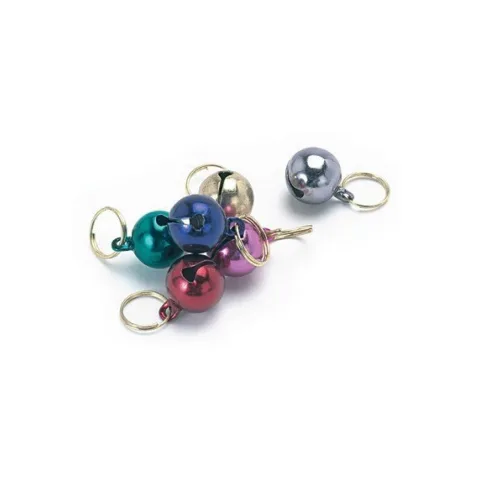 Grelot bleu pour collier chien ou chat avec son doux