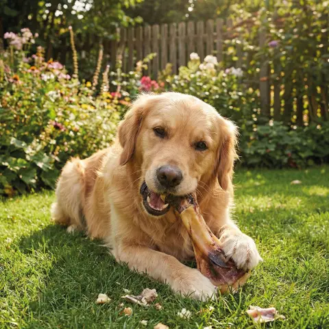 Snack naturel affiné et déshydraté pour chiens en expositor