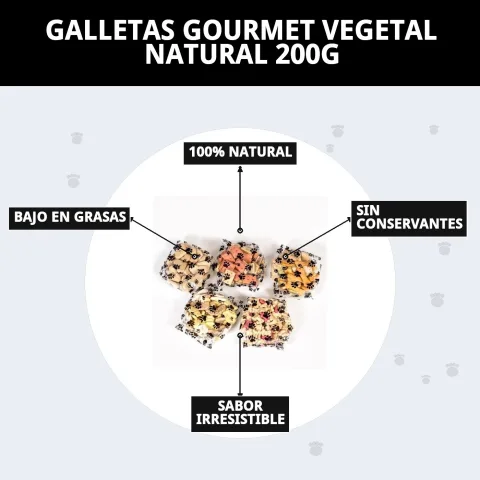 Présentation du produit et sachet de Biscuits Gourmet Végétal Naturel Moly