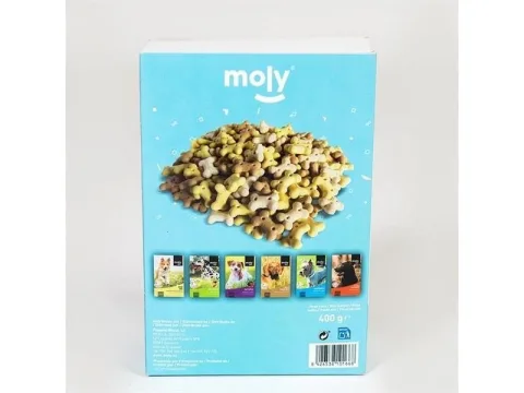 Détail de la texture douce des Biscuits Puppy Moly