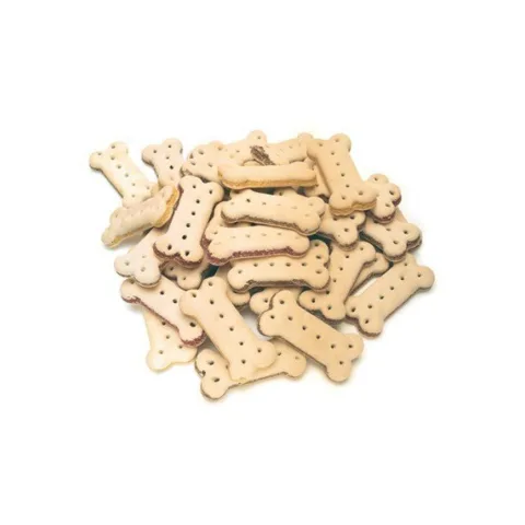 Biscuits fourrés saveur savoureuse pour chiens Moly