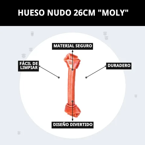 Présentation de l'os à nœud Moly sur Compa Pattes