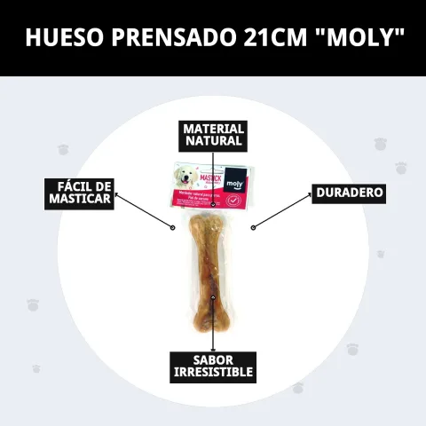 Os à mâcher Moly avec autres friandises naturelles pour chiens