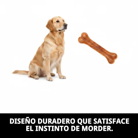 Os pressé naturel pour soin dentaire canin