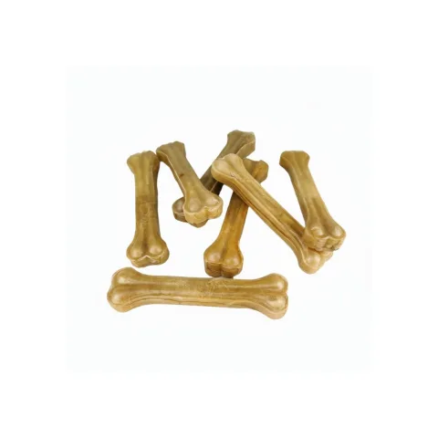 Lot de 10 os pressés pour chiens moyens