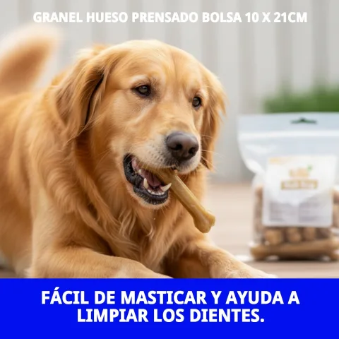 Os pressés pour chiens en emballage pratique et économique