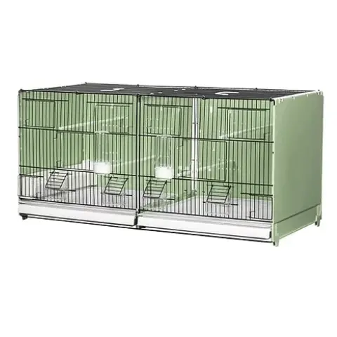 Vue latérale de la Cage 2GR Portofino montrant les accessoires inclus