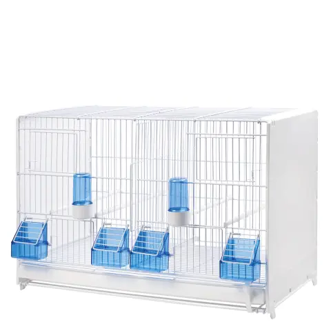 Cage de reproduction latérale en plastique 58x30x39 cm