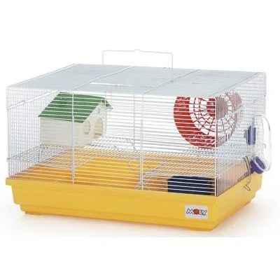 Détail du design démontable de la cage pour hamster