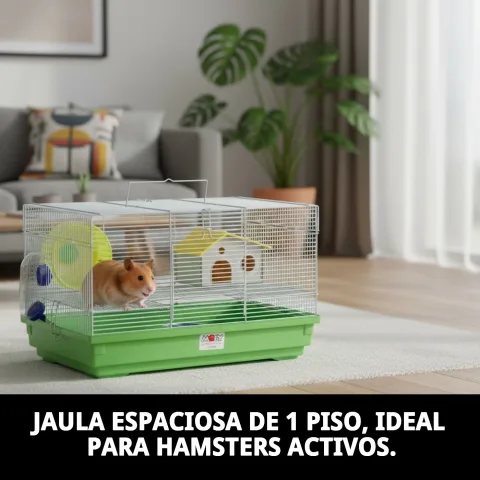 Cage pour hamster avec porte d'accès facile