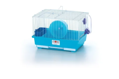 Détail de la porte de la cage démontable pour hamster