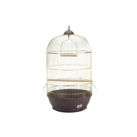 Cage Jamaica Dorée en intérieur pour animaux de compagnie