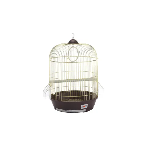 Détail des grilles ventilées de la Cage Manila Dorée