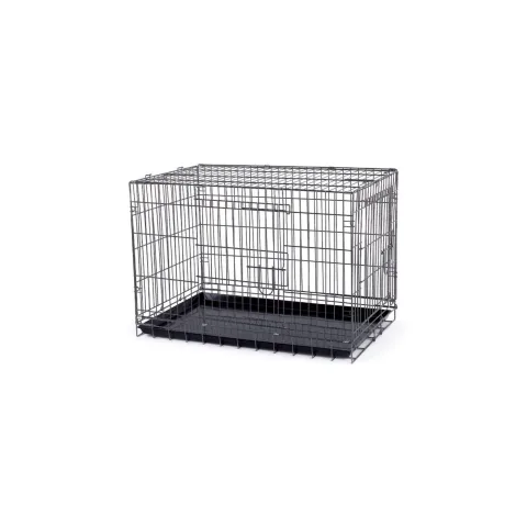 Cage Métallique Grande pour Chiens 93x57x64 cm Moly | Robuste, Sécurisée et Pliable