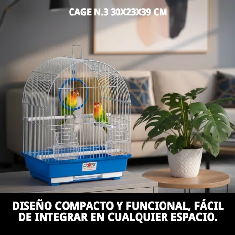 Cage N.3 démontée pour faciliter le nettoyage