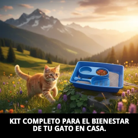 Bol pour chat avec design anti-débordement