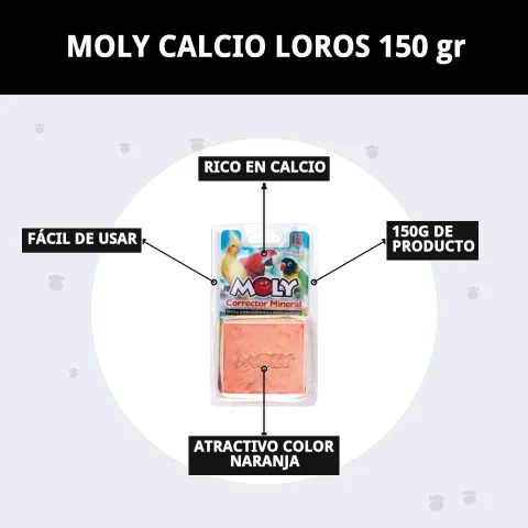 Présentation et contenu du produit MOLY CALCIO LOROS