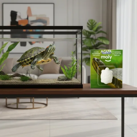 Conditionneur d'eau MOLY pour tortues disponible chez Compa Pattes