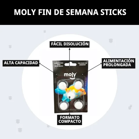 Récompenses MOLY Fin de Semana Sticks adaptées aux chiens de tous âges