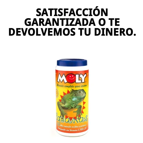 Flacon de MOLY IGUANAS avec informations nutritionnelles visibles
