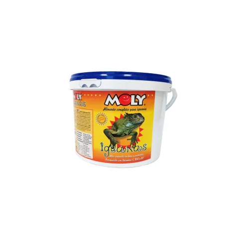 Présentation de l'aliment en format 3 kg pour reptiles