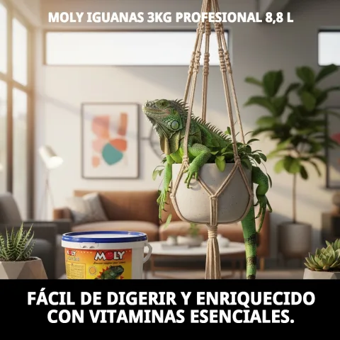 Paquet complet MOLY IGUANAS 3kg Profesional