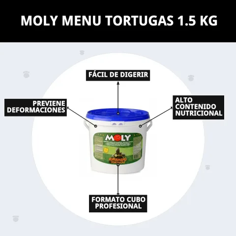 Aliment Moly Menu et accessoires pour tortues chez Compa Pattes