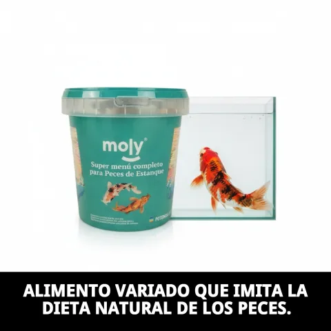 Détail du conditionnement MOLY Super-Menu Estanque sur Compa Pattes