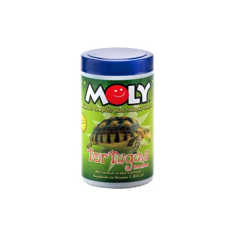 Détail du contenu de l'aliment MOLY pour tortues terrestres