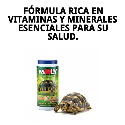 Aliment MOLY pour tortues avec mélange de fruits et légumes