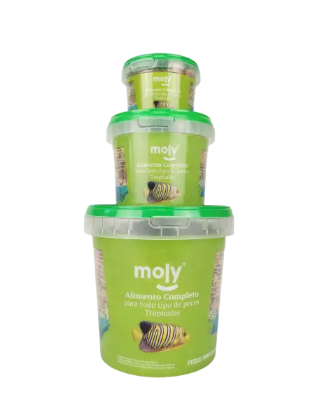 Détail du flacon MOLY TROPICALES avec informations nutritionnelles