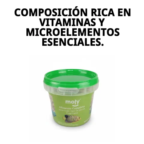 Flacon fermé de MOLY TROPICALES sur fond blanc