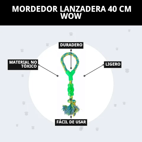 Emballage et présentation du mordeur lanceur WOW Moly