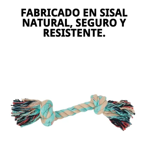 Chien jouant avec le jouet en sisal Avocat de 26 cm