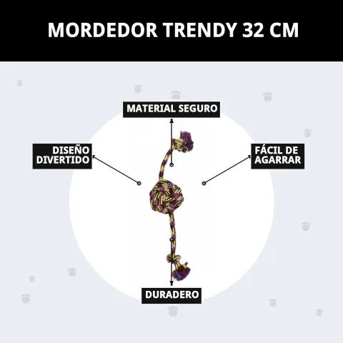 Présentation du mordeur Trendy 32 cm sur la boutique en ligne Compa Pattes