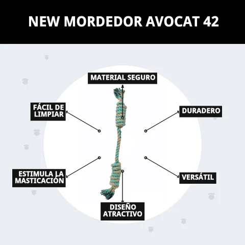 Emballage du Mordedor Avocat 42 cm chez Compa Pattes