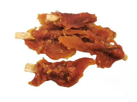 Snack naturel pour chiens bâtonnet de poulet déshydraté haute protéine