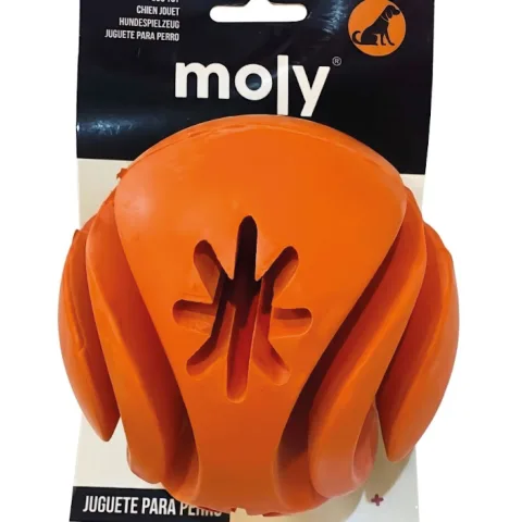 Balle dentaire pour chiens au design ergonomique