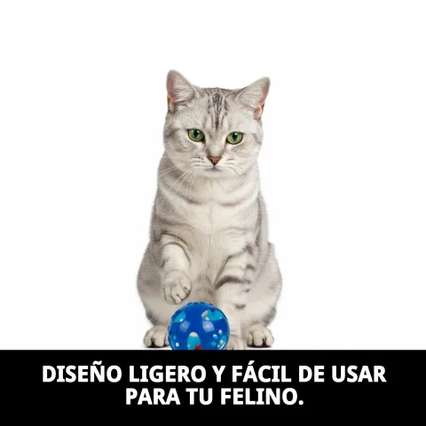 Balle interactive pour chats en environnement domestique