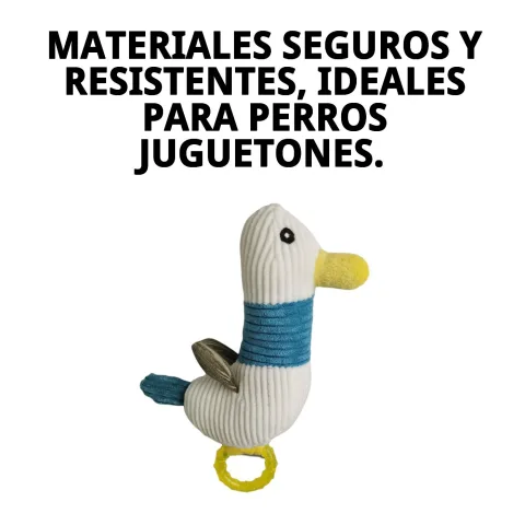 Peluche Duck pour chiens petits et moyens taille 22 cm