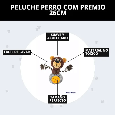 Peluche Moly pour chiens disponible rapidement chez Compa Pattes
