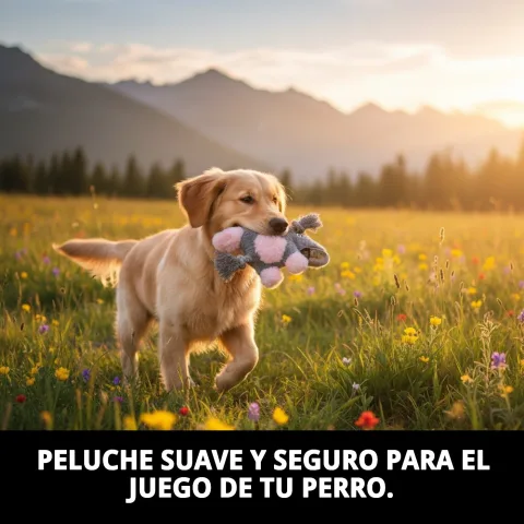 Peluche Puppy pour chiots avec texture douce et résistante