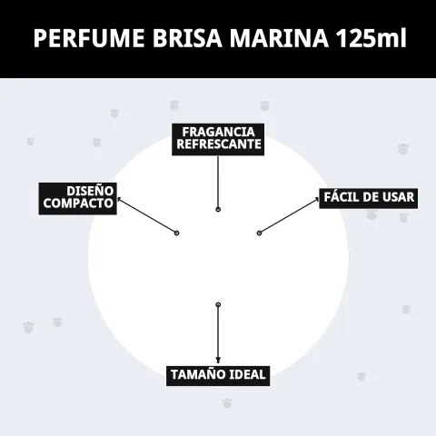 Parfum frais pour chiens et chats avec parfum Moly Brise Marine