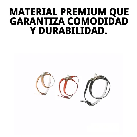 Matériau cuir résistant et durable du harnais