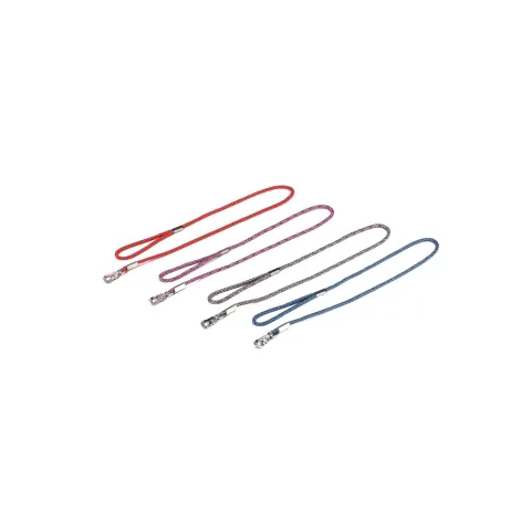 Ramal nylon rond 120 cm en usage lors d'une promenade avec chien