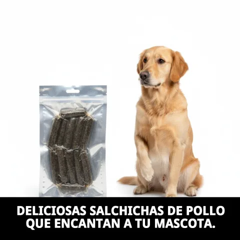 Snack naturel de poulet pour chiens de tous âges